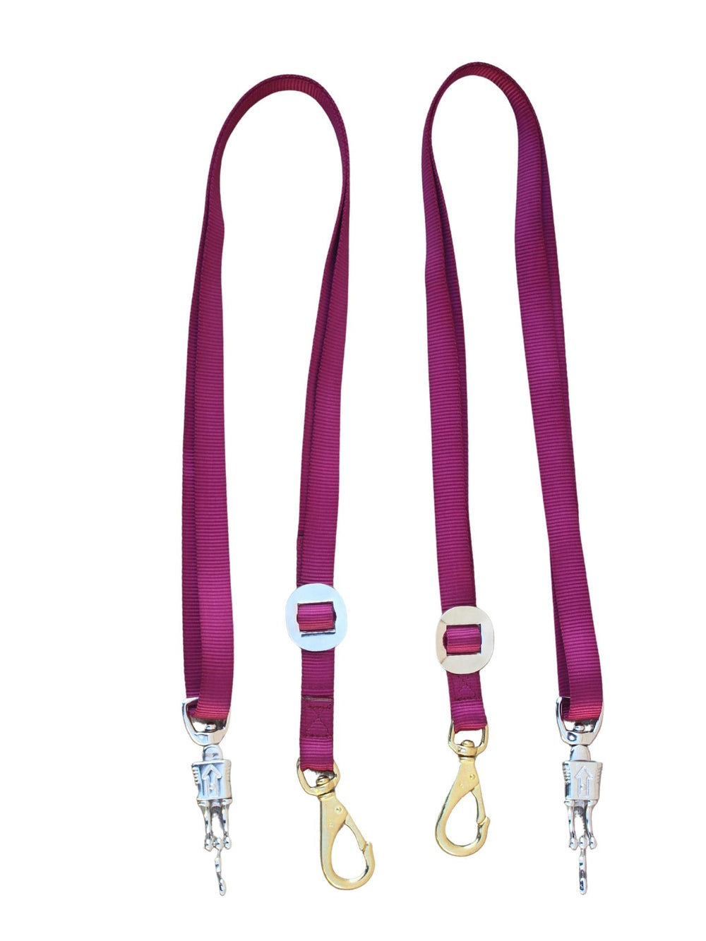 Tack Shack of Ocala – attache croisée en nylon, fixation rapide en box.