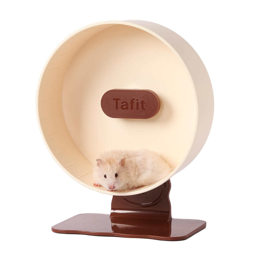 Roue Tafit silencieuse 10,2 pouces pour hamster, mouvement fluide.