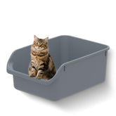 TAILRYTH litière grand format avec ouverture basse, idéale pour chatons et seniors