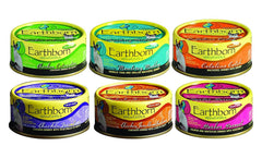 Talmo Earthborn conserve sans céréales pour chat – repas humide savoureux et hydratant.