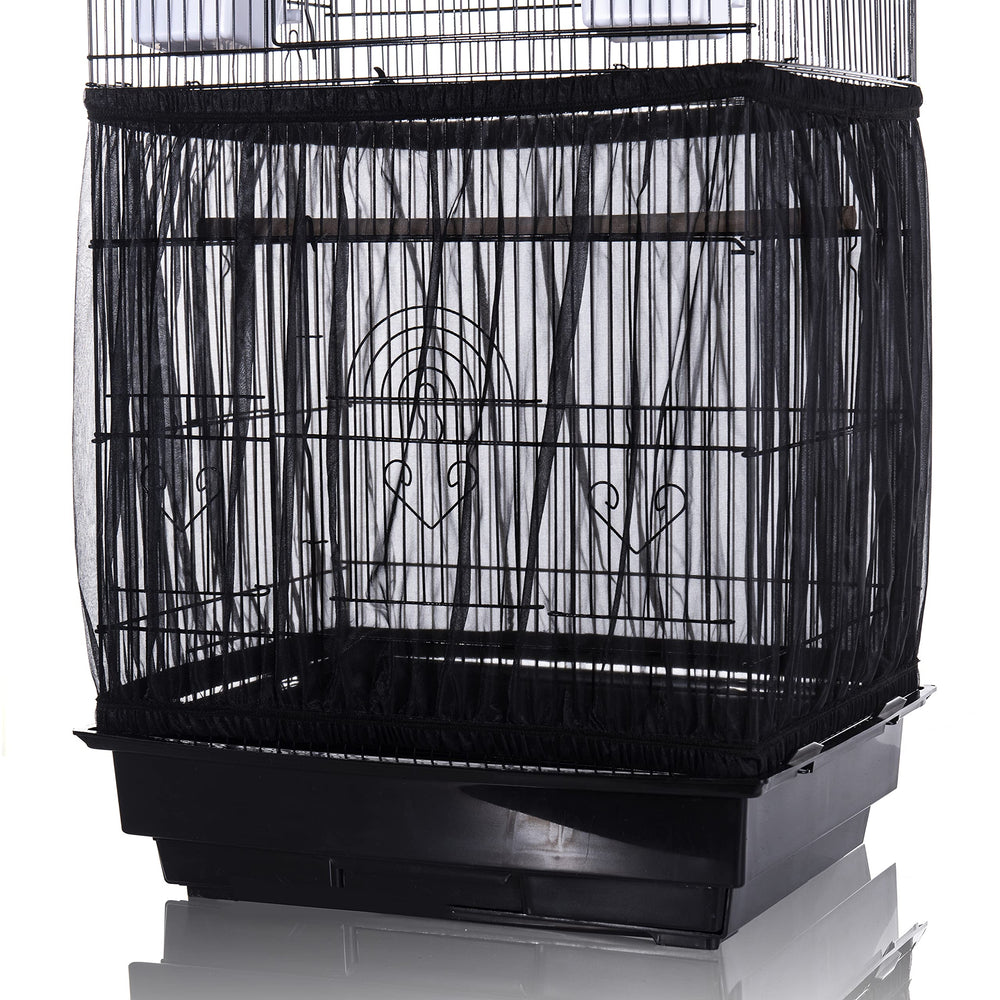 Tamu style attrape-graines cage grand filet : protège le sol des graines