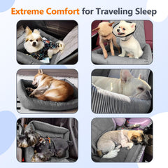 Tapizado Siège Voiture Chien Petit: sangle réglable pour une fixation sûre
