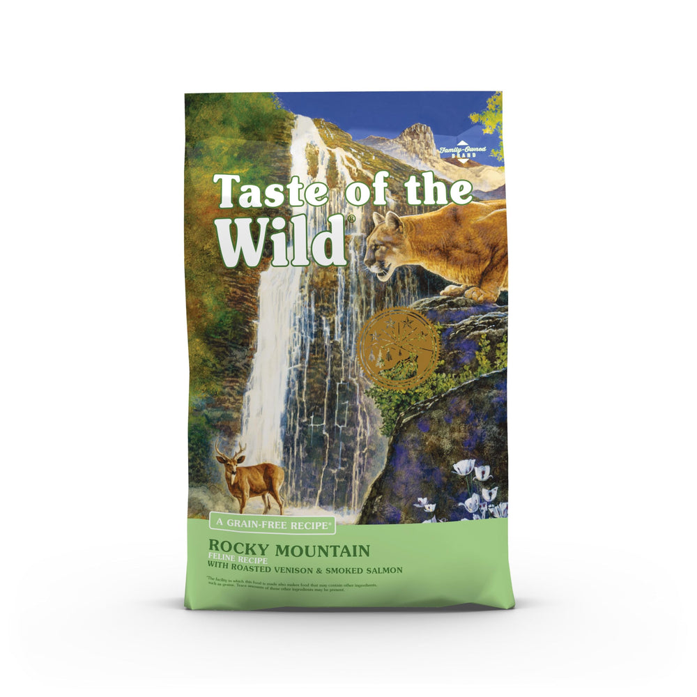 Taste of the Wild croquettes chat venaison saumon fumé, énergie quotidienne et digestion soutenue.