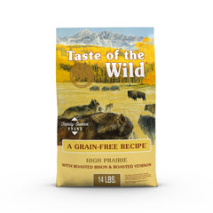 Taste of the Wild High Prairie croquettes adulte goût bison et venison, pour chiens actifs