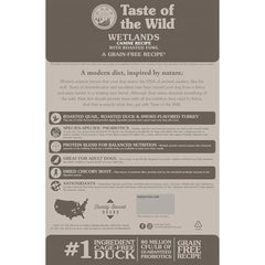 Taste of the Wild Wetlands protéines élevées pour muscles et mobilité