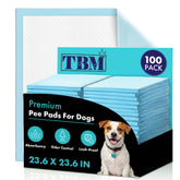 TBM Puppy Pads absorption rapide pour toilet training et sol propre.