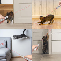 TBTeek jouet chat souris interactif, lumière violette, parfaite exploration nocturne