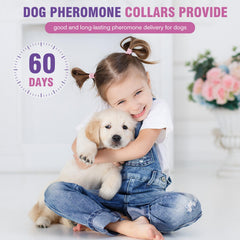Tcllka collier ajustable chien – vue latérale, s’ajuste à toutes les tailles