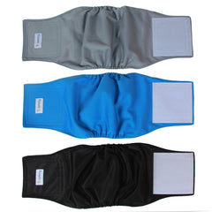 Teamoy bande ventrale pour chien mâle, taille 33-41 cm, ajustement sûr et confortable.