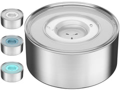 Techphardo gamelle d eau anti eclaboussures avec disque flottant pour limiter les debordements