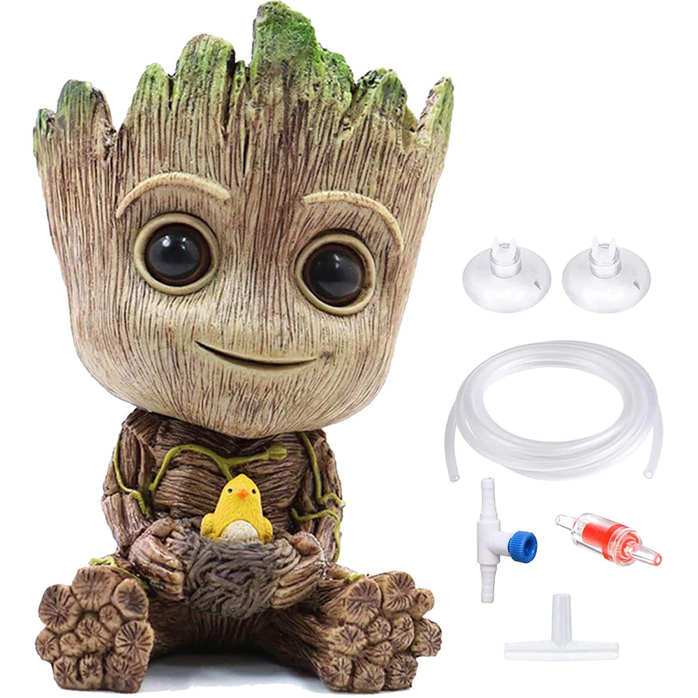 TEEMO Groot bulle d'air pour aquarium, améliore l'ambiance et la circulation d'air.