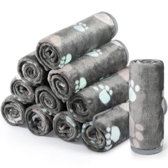 Tegeme couverture patte, douce et chaude pour animaux
