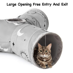 Tempcore tunnel-chat-doublure-polaire offre intérieur chaleureux et confort.