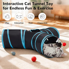Tempcore tunnel en polyester durable, résistant aux griffes.
