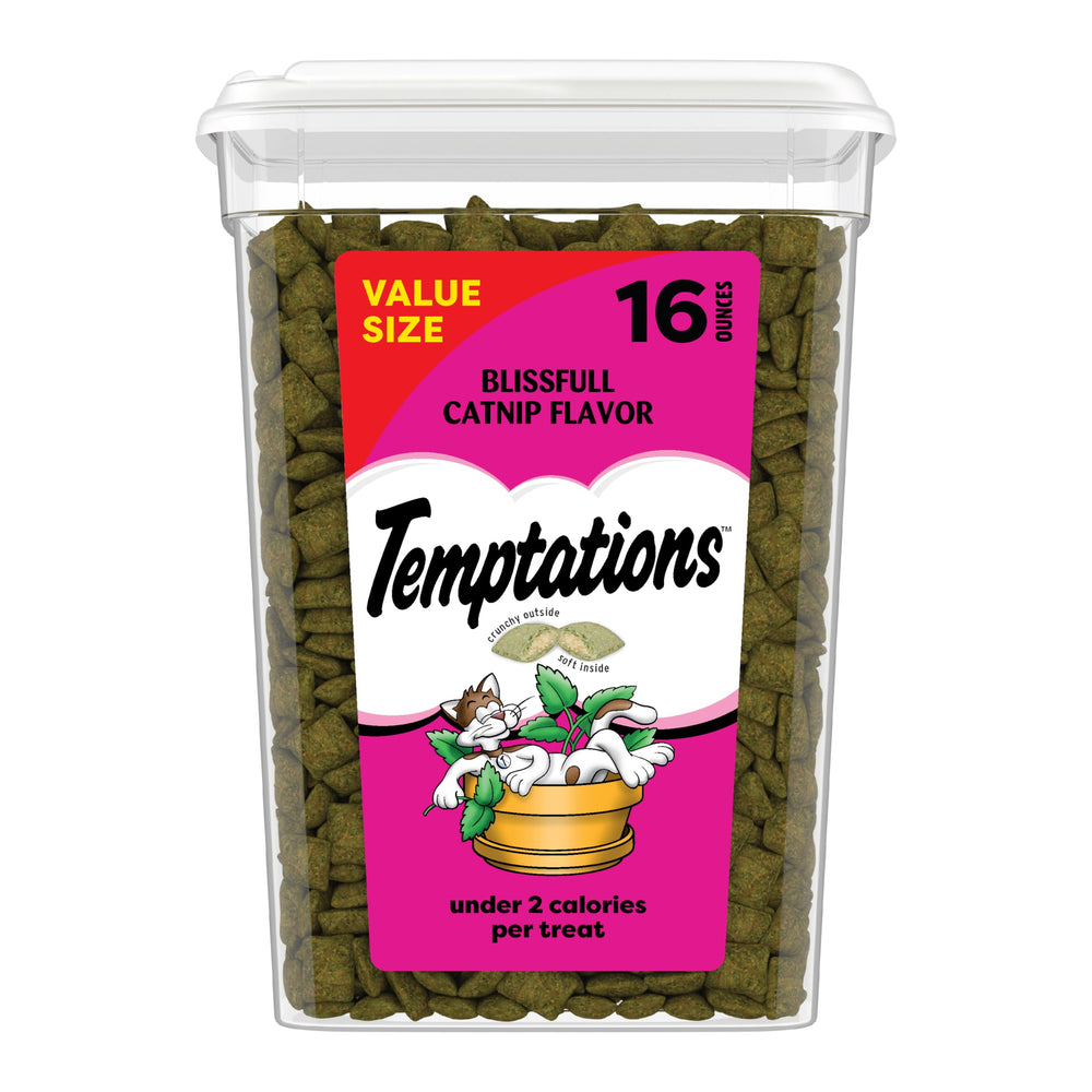 Temptations Chat croquant-exterieur-doux-interieur, récompense délicieuse pour votre félin.