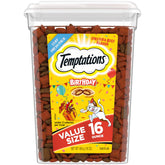 Friandises Temptations pour chat: texture croquante et moelleuse.