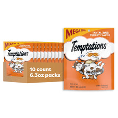 Friandises Temptations Chat - ouverture sachet: récompense rapide prête à offrir.