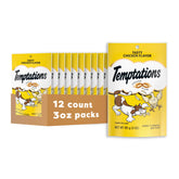 Temptations chat poulet croquant-doux, friandise quotidiennement appétissante