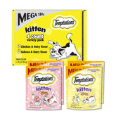 Temptations chaton sachet croquant et moelleux: récompense idéale pour votre chaton.