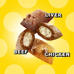 Saveurs poulet foie boeuf Temptations MixUps pour chats gourmands