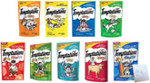 Temptations pack variété 9 saveurs, friandises pour chat, récompense quotidienne