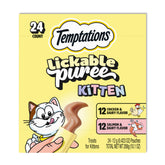 Temptations Purée Chaton emballage — présentation pratique du pack double saveur.