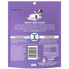 Temptations sachet chat refermable garde fraicheur des friandises.