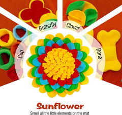 Tesitehi Snuffle Mat os-sifflet-bb, attirer l attention du chien avec un element ludique
