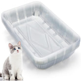 Tessco for you: boîte litière jetable pour chat, pack de 30 prêt à l'emploi
