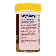 Aide potentielle à la digestion grâce aux crevettes sèches Tetra BabyShrimp.
