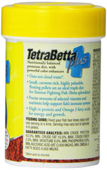 TetraBetta Plus formulation-équilibre nutritionnel soutient énergie et croissance du poisson.