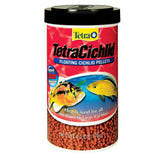 Pellets flottants TetraCichlid, alimentation pratique pour cichlids.