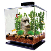 Tetra Cube 3 galons — vue frontale, idéal pour petits poissons et espaces réduits.