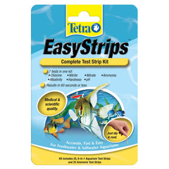 Tetra EasyStrips bande-test eau complète, pratique pour le suivi hebdomadaire.