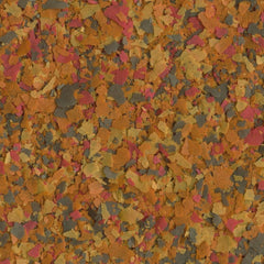 Poissons colorés nourris par les flocons de la marque Tetra, couleur renforcée.