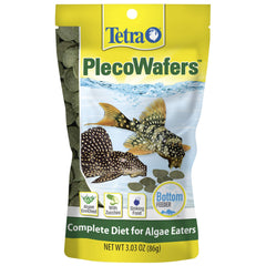Tetra PlecoWafers: galettes coulantes pour poissons algivores, pack pratique