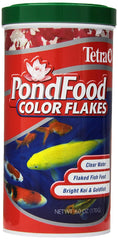 TetraPond flocons couleur ameliores, couleurs plus vives pour poissons rouges et koïs.