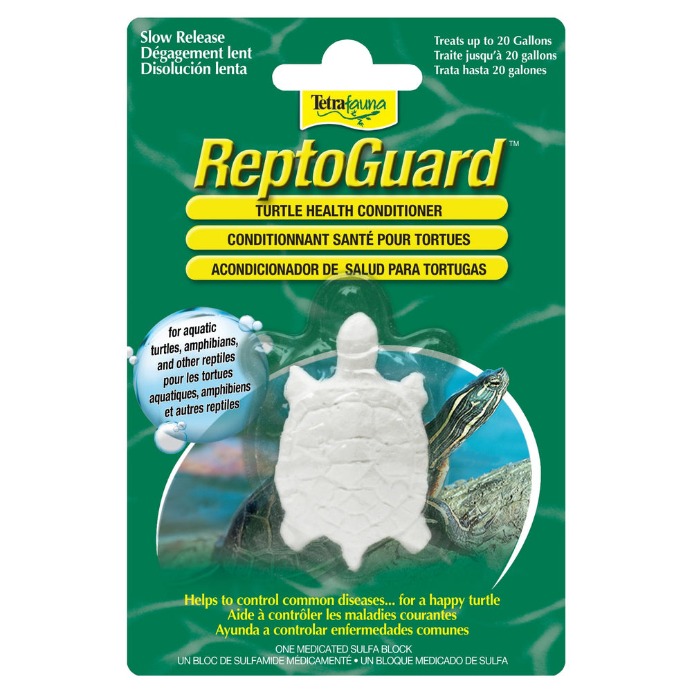 ReptoGuard de TetraFauna, bloc soin tortue avec libération lente pour l eau