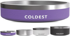 Bol The Coldest Water anti-rouille pour chien, durable et sûr.