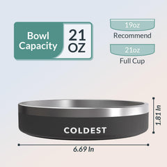 Bol The Coldest Water étanche et anti-fuite pour repas propres.