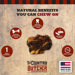 THE COUNTRY BUTCHER Crown Knuckle: chien-mordant-dentaires, démonstration de durabilité et plaisir