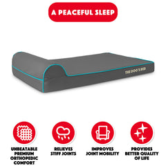 The Dog's Balls bed matelas-memoire offre confort durable pour les articulations.