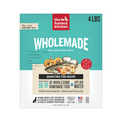 The Honest Kitchen – boîte poisson déshydraté prêt à réhydrater.