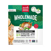 The Honest Kitchen chat-poulet déshydraté sans céréales prêt à réhydrater pour repas.