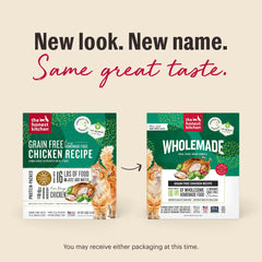 The Honest Kitchen chat-poulet protéines de haute qualité utilisées dans une texture appétissante.