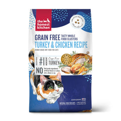 The Honest Kitchen Clusters dans un sac de 10 lb; nutrition complète pour chats.