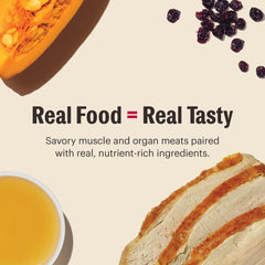 The Honest Kitchen dinde dans bouillon os, texture riche pour repas appétissants.