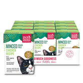 The Honest Kitchen Poulet Haché en Bouillon Os – gros plan sur texture riche pour repas attrayant
