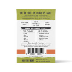 The Honest Kitchen Pour Overs qualité humaine — ingrédients sûrs et traçabilité pour votre chien.