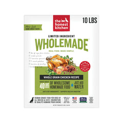The Honest Kitchen Wholemade poulet déshydraté, préparation rapide en 3 minutes pour chien